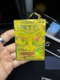 Mega Lucario EX 188/132 Hyper Rare Mega Evolutions NM Pack Fresh Gold Card - Image 1