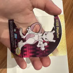 2000 Topps Pokemon #150 Mewtwo PC5 Animation Clear Chase Card - Image 3