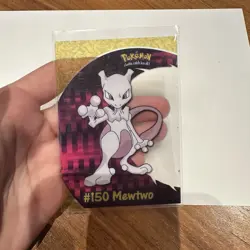 2000 Topps Pokemon #150 Mewtwo PC5 Animation Clear Chase Card - Image 5