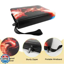 Card Binder Album 4 Pocket, 400 Pockets Trading Card Holder Binder with 50 Re - Image 2