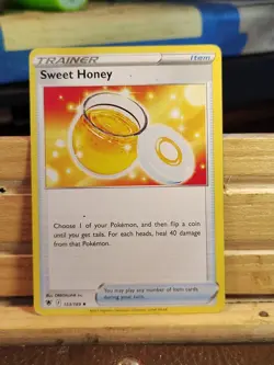 Sweet Honey 153/189 Non Holo Astral Radiance Trainer Item Pokemon Card NM - Image 1