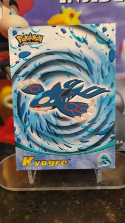 KYOGRE Nintendo POKEMON Advanced Non-Holo TOPPS Trading Card #43 - Image 1
