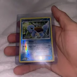 Pokemon Squirtle Card 112/132 Secret Wonders Reverse Holo 2007 - Image 1