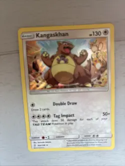 Pokemon Card Kangaskhan 163/236 Holo Rare Unified Minds NM/M - Image 1