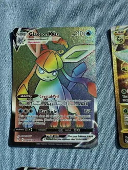 Pokemon TCG SWSH VMAX & VSTAR 4 CARD LOT - Glaceon VMAX, Lapras, Serperior, etc. - Image 3