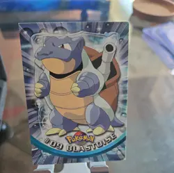 Pokemon Card Topps 1999 Non Ho;o Black Logo # 09 Blastoise MP - Image 1
