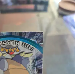 Pokemon Card Topps 1999 Non Ho;o Black Logo # 09 Blastoise MP - Image 3