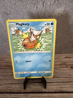 Pokemon TCG Magikarp Card Hidden Fates, 15/68, Regular Common-NM Condition - Image 1