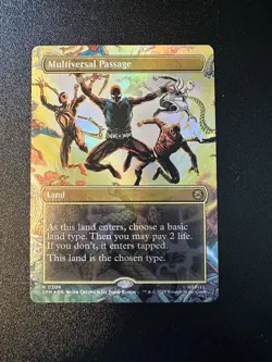 Multiversal Passage Borderless Foil - SPM 0206 - NM - MTG Magic - Image 1