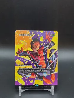 Parallel Lives Borderless Spider-Man NM MTG - Image 1