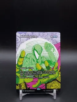 Mindbreak Trap Borderless Spider-Man NM MTG - Image 1
