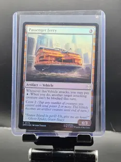 NM Foil Passenger Ferry, MTG, Marvel's Spider-Man, Magic the Gathering, 170 - Image 3