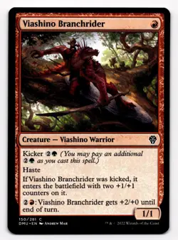 MTG Viashino Branchrider Dominaria United 150/281 Regular Common - Image 1