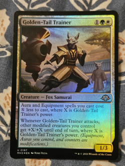 Golden-Tail Trainer FOIL Modern Horizons 3 MTG Magic - Image 1