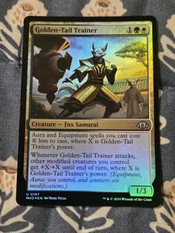Golden-Tail Trainer FOIL Modern Horizons 3 MTG Magic - Image 2