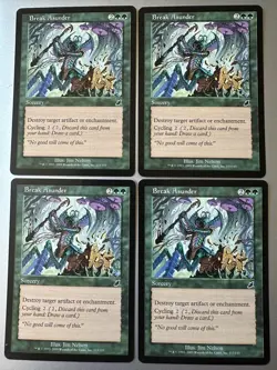 4x Break Asunder (NM) Scourge Common SCG Magic the Gathering MTG Playset - Image 1