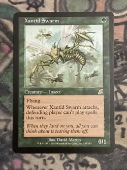 MTG Xantid Swarm Scourge (135/143) Regular Rare Magic The Gathering - Image 1
