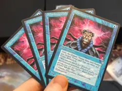 4x German Fbb Brainstorm • Unplayed / Mostly Clean • Mtg (1909) - Image 1