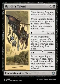 Bandit's Talent 1x MtG Bloomburrow SP/NM - Image 1