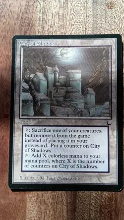 Magic the Gathering City of Shadows the Dark Near Mint MTG - Image 1