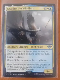 Gwaihir The Windlord Magic The Gathering Lord Of The Rings 210 MTG Bird - Image 1