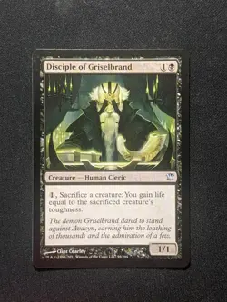 Magic the Gathering MTG Disciple of Griselbrand (98) Innistrad LP - Image 1