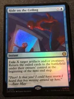 Hide On The Ceiling - Foil - SPM - MTG - EN - NM - 0032 - Image 1