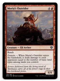 MTG Meria's Outrider Dominaria United 138/281 Regular Common - Image 1