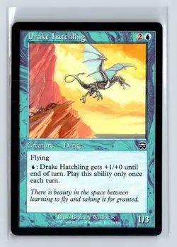 DRAKE HATCHLING - MTG Magic the Gathering Card - Mercadian Masques - Common - Image 1