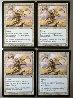 4x Aven Farseer (NM) Scourge Common SCG Magic the Gathering MTG Playset - Image 1