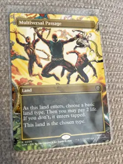 Multiversal Passage Borderless MTG SPM Nm/M R 0206 - Image 1