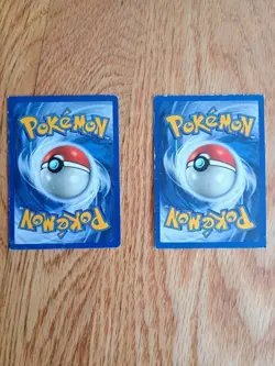 Pokemon Card Machop Machoke 52/102 34/102 Base Set Wizards Square Cut - Image 2