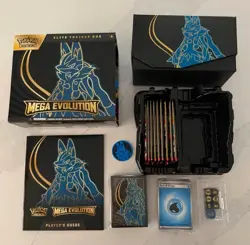 Pokemon Mega Evolution ETB Opened Accessories, Bulk, & Box (NO PACKS OR PROMO) - Image 1