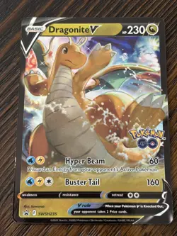 Pokemon - Dragonite V SWSH235 & VSTAR SWSH236 - Pokemon Go - Sealed Promo - Image 1