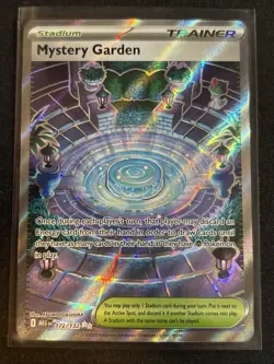Mystery Garden (Full Art) ✨Ultra Rare NM✨ Mega Evolutions ✨ Pokemon Trainer #172 - Image 1