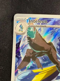 Pokemon TCG Inteleon 142/132 Mega Evolution Illustration Rare NM - Image 2
