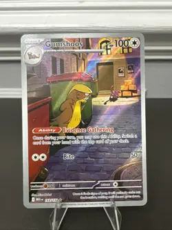 Gumshoos 153/132 Illustration Rare Pokemon Mega Evolution - Image 1