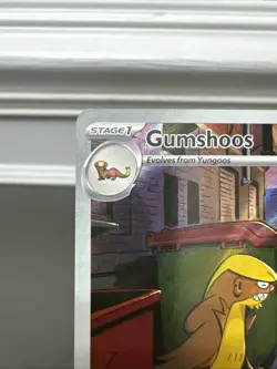 Gumshoos 153/132 Illustration Rare Pokemon Mega Evolution - Image 3