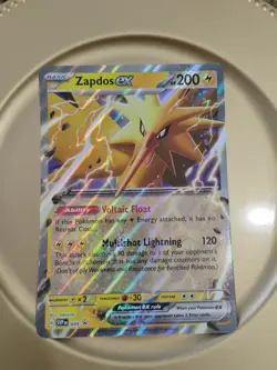 Pokemon Zapdos EX Black Star Promo Jumbo - Image 1