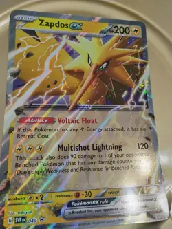 Pokemon Zapdos EX Black Star Promo Jumbo - Image 2
