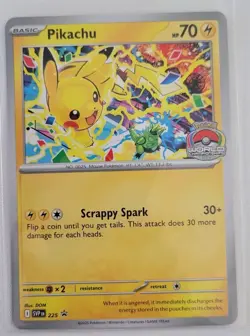 Pikachu Promo - 2025 World Championships - SVP EN 225 Pokemon Worlds - Image 1