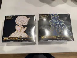 Pokemon TCG Mega Evolution Pokemon Center ETB Gardevoir & Lucario Bundle - Image 1