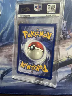 1999 Pokemon Fossil #8 Hypno Holo 1st Edition PSA 7 - Image 5