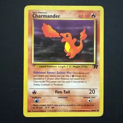 Charmander 50/82 Team Rocket Pokemon S302 - Image 1