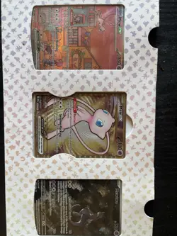 Pokemon TCG 151 UPC Promo Set Mew 053, Mewtwo 052, Metal Mew 205 New Sealed - Image 1