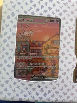 Pokemon TCG 151 UPC Promo Set Mew 053, Mewtwo 052, Metal Mew 205 New Sealed - Image 2