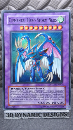 | Yugioh Elemental Hero Storm Neos PTDN-EN043 Super Rare VLP 🔥 | - Image 1