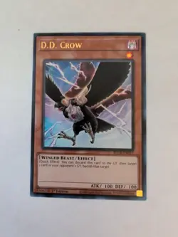 Yugioh D.D. Crow BLCR-EN077 Ultra Rare 1st Ed NM - Image 1