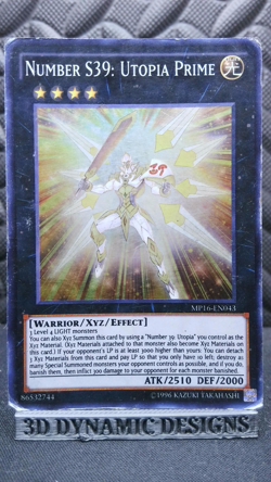 | Yugioh Number S39: Utopia Prime MP16-EN043 1st Edition Super Rare HP 🔥 | - Image 1