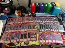 yugioh tcg custom Dark World Deck. Tournament/Anime deck. Ready to play. - Image 1